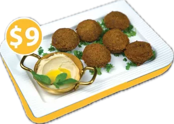 FALAFEL WITH HUMMUS